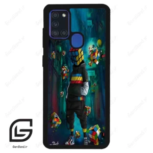 قاب گوشی سامسونگ ای 21 اس (Galaxy A21s ) طرح مکعب کد 2229