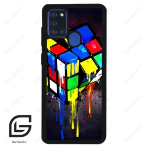 قاب گوشی سامسونگ ای 21 اس (Galaxy A21s ) طرح مکعب کد 2236