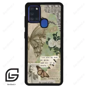 قاب گوشی سامسونگ ای 21 اس (Galaxy A21s ) طرح پروانه کد 2244