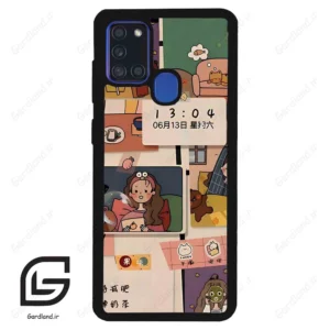 قاب گوشی سامسونگ ای 21 اس (Galaxy A21s ) طرح دخترانه کد 2254