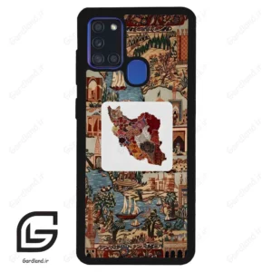 قاب گوشی سامسونگ ای 21 اس (Galaxy A21s ) طرح نقشه ایران کد 2287