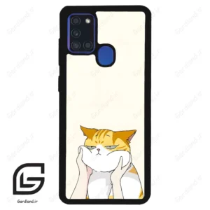 قاب گوشی سامسونگ ای 21 اس (Galaxy A21s ) طرح گربه کد 2298