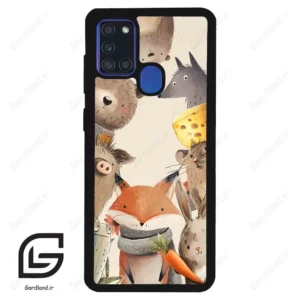 قاب گوشی سامسونگ ای 21 اس (Galaxy A21s ) طرح حیوانات کد 2338