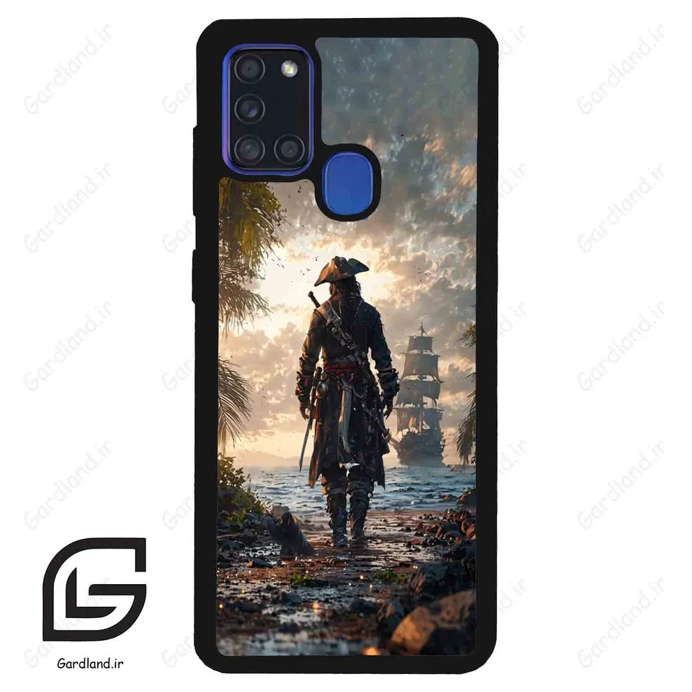 قاب گوشی سامسونگ ای 21 اس (Galaxy A21s ) طرح سامورایی کد 2384