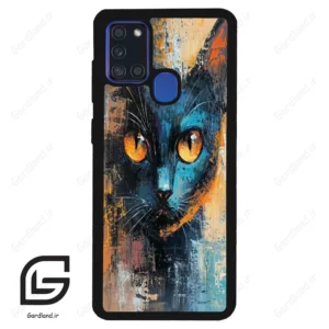 قاب گوشی سامسونگ ای 21 اس (Galaxy A21s ) طرح گربه کد 2397