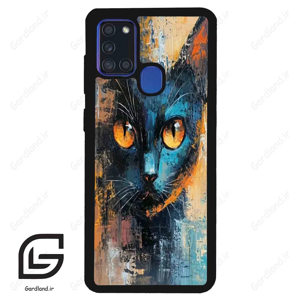 قاب گوشی سامسونگ ای 21 اس (Galaxy A21s ) طرح گربه کد 2397