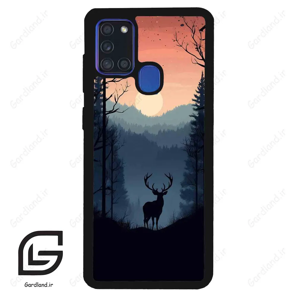 قاب گوشی سامسونگ ای 21 اس (Galaxy A21s ) طرح گوزن کد 2406