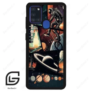 قاب گوشی سامسونگ ای 21 اس (Galaxy A21s ) طرح فضانورد کد 2415