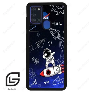 قاب گوشی سامسونگ ای 21 اس (Galaxy A21s ) طرح ناسا کد 2427