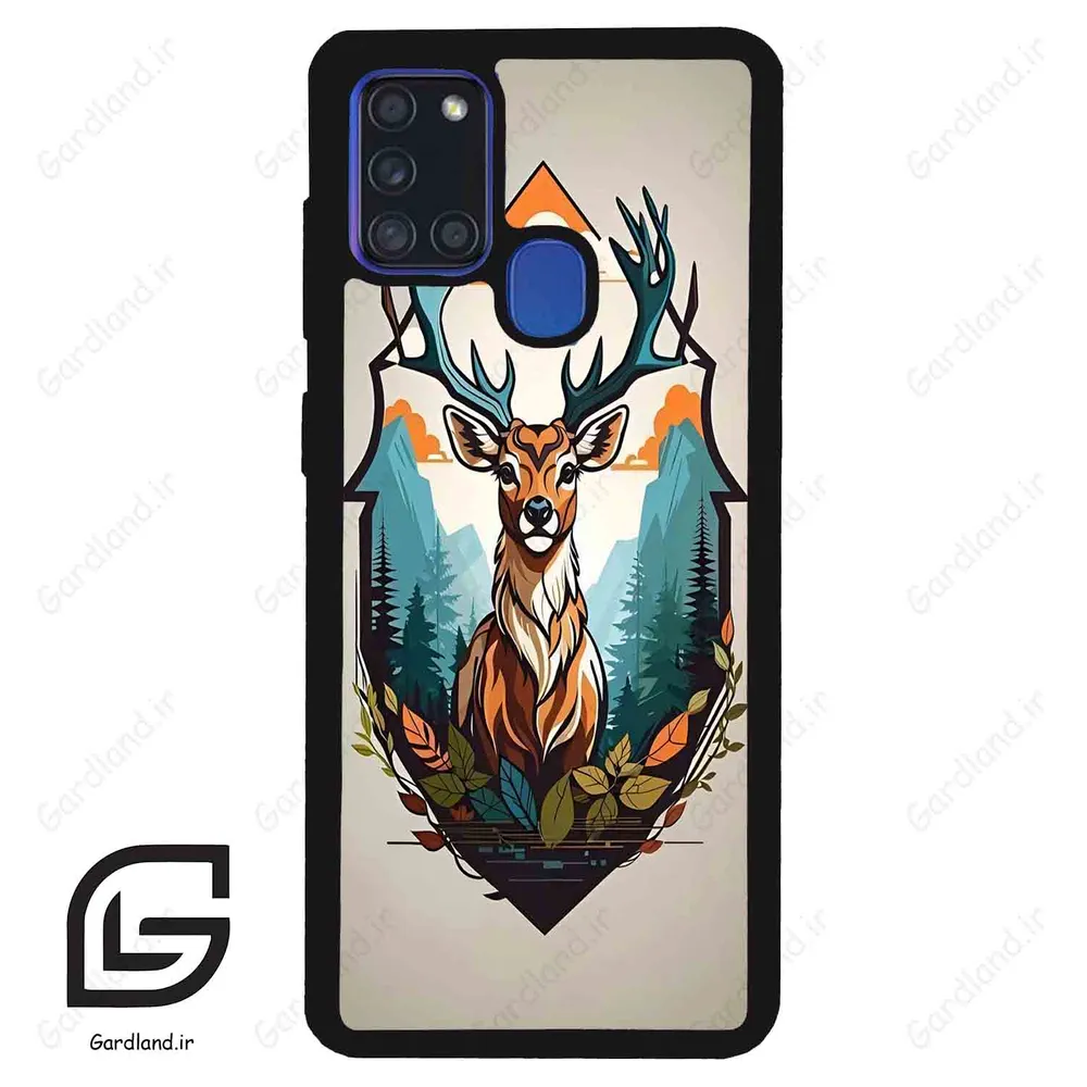 قاب گوشی سامسونگ ای 21 اس (Galaxy A21s ) طرح گوزن کد 2429