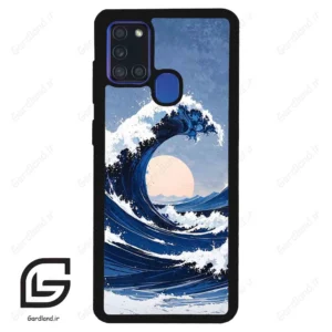قاب گوشی سامسونگ ای 21 اس (Galaxy A21s ) طرح موج کد 2443