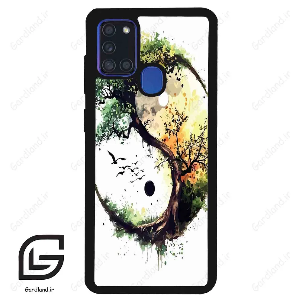 قاب گوشی سامسونگ ای 21 اس (Galaxy A21s ) طرح یین کد 2446