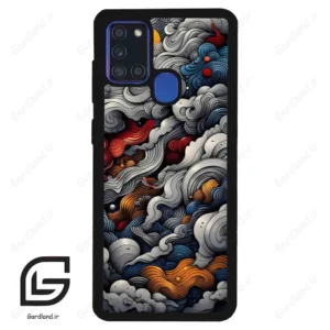 قاب گوشی سامسونگ ای 21 اس (Galaxy A21s ) طرح ابرنگی کد 2448