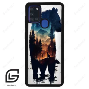 قاب گوشی سامسونگ ای 21 اس (Galaxy A21s ) طرح خرس کد 2449
