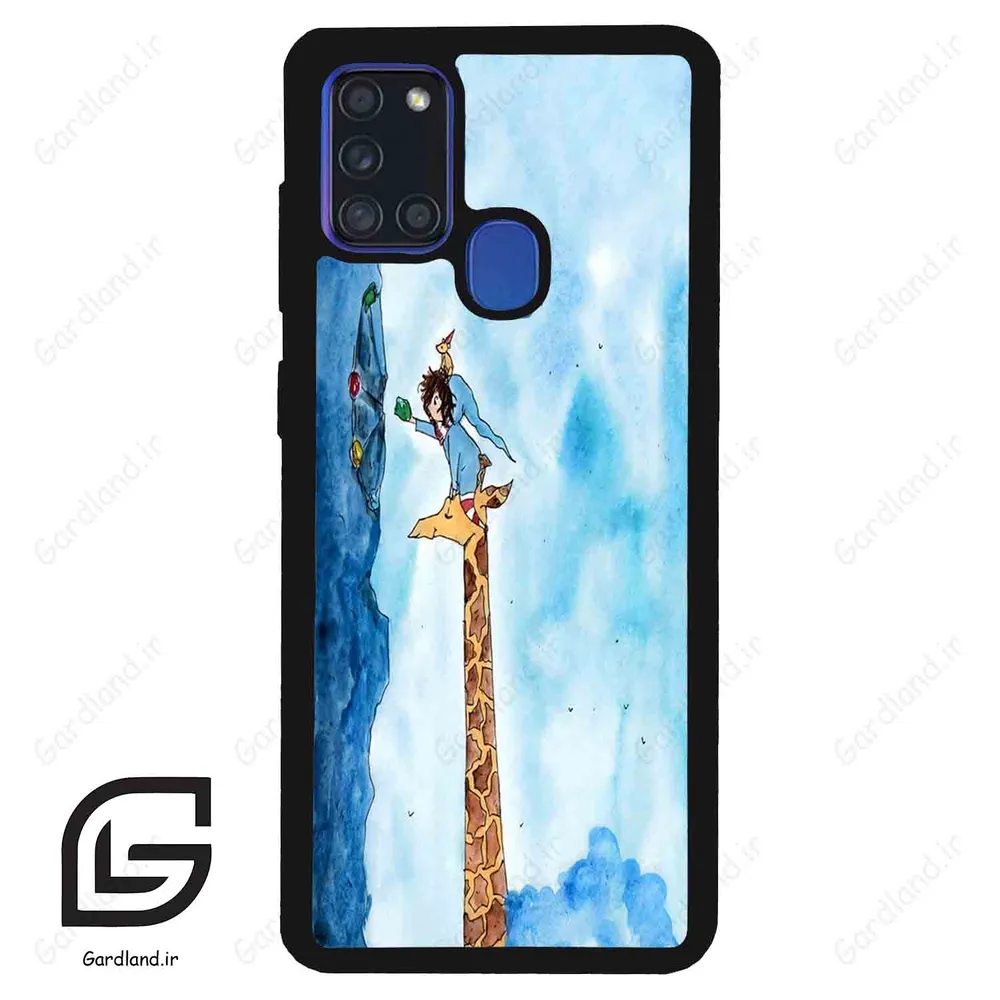 قاب گوشی سامسونگ ای 21 اس (Galaxy A21s ) طرح زرافه کد 2456