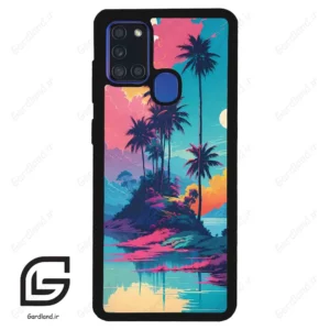 قاب گوشی سامسونگ ای 21 اس (Galaxy A21s ) طرح جزیره کد 2461