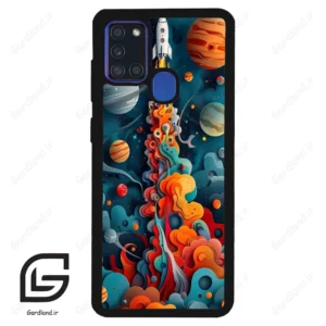 قاب گوشی سامسونگ ای 21 اس (Galaxy A21s ) طرح موشک کد 2470