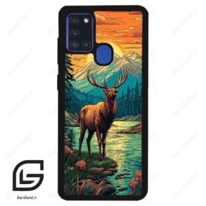 قاب گوشی سامسونگ ای 21 اس (Galaxy A21s ) طرح گوزن کد 2471