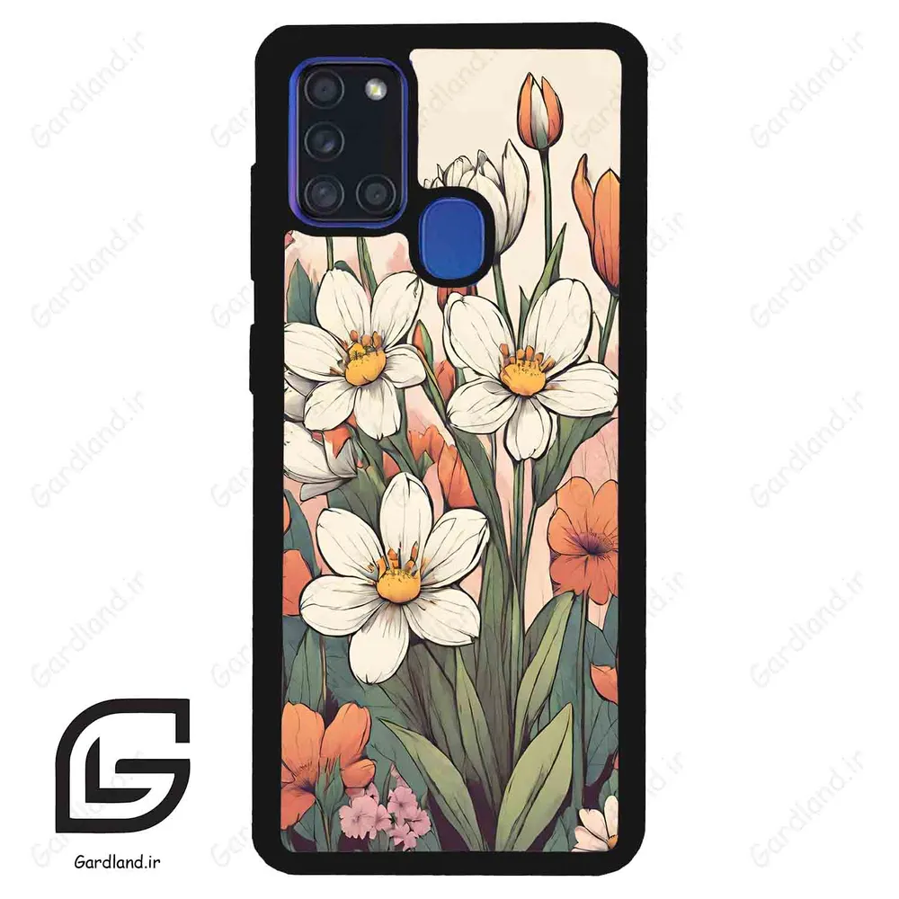 قاب گوشی سامسونگ ای 21 اس (Galaxy A21s ) طرح گل کد 2475
