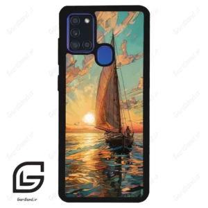قاب گوشی سامسونگ ای 21 اس (Galaxy A21s ) طرح قایق کد 2485