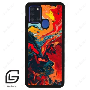 قاب گوشی سامسونگ ای 21 اس (Galaxy A21s ) طرح ابرنگی کد 2490