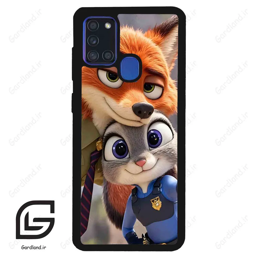 قاب گوشی سامسونگ ای 21 اس (Galaxy A21s ) طرح زوتوپیا کد 2496