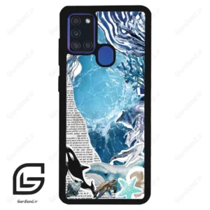قاب گوشی سامسونگ ای 21 اس (Galaxy A21s ) طرح دریا کد 2516