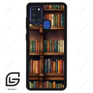 قاب گوشی سامسونگ ای 21 اس (Galaxy A21s ) طرح کتابخانه کد 2527
