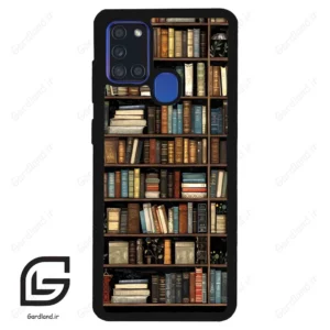 قاب گوشی سامسونگ ای 21 اس (Galaxy A21s ) طرح کتابخانه کد 2533