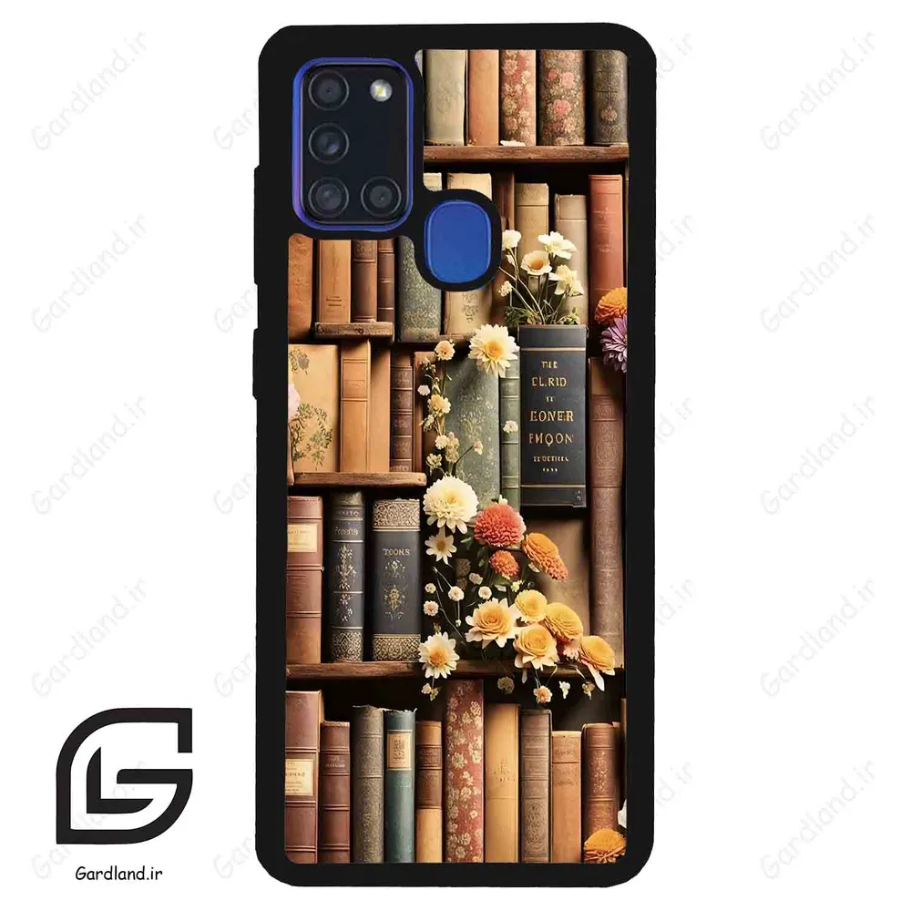 قاب گوشی سامسونگ ای 21 اس (Galaxy A21s ) طرح کتابخانه کد 2534