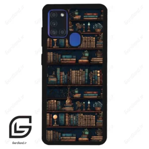 قاب گوشی سامسونگ ای 21 اس (Galaxy A21s ) طرح کتابخانه کد 2536