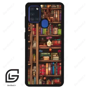 قاب گوشی سامسونگ ای 21 اس (Galaxy A21s ) طرح کتابخانه کد 2537
