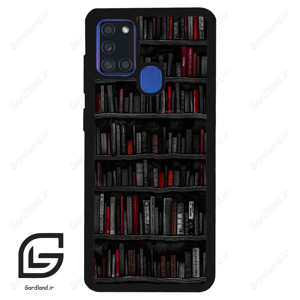 قاب گوشی سامسونگ ای 21 اس (Galaxy A21s ) طرح کتابخانه کد 2540