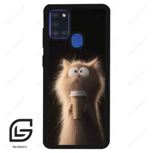 قاب گوشی سامسونگ ای 21 اس (Galaxy A21s ) طرح گربه کد 2567