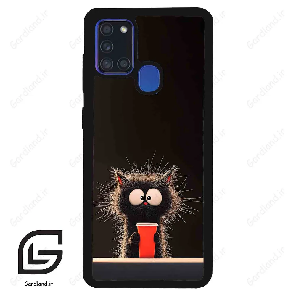 قاب گوشی سامسونگ ای 21 اس (Galaxy A21s ) طرح گربه کد 2580