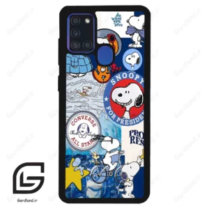 قاب گوشی سامسونگ ای 21 اس (Galaxy A21s ) طرح اسنوپی کد 2592