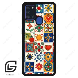 قاب گوشی سامسونگ ای 21 اس (Galaxy A21s ) طرح کاشی کد 2594