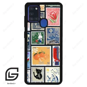 قاب گوشی سامسونگ ای 21 اس (Galaxy A21s ) طرح تمبر کد 2603