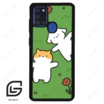 قاب گوشی سامسونگ ای 21 اس (Galaxy A21s ) طرح دخترانه کد 2604