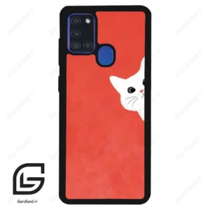 قاب گوشی سامسونگ ای 21 اس (Galaxy A21s ) طرح گربه کد 2609