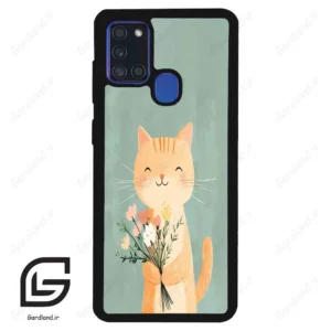 قاب گوشی سامسونگ ای 21 اس (Galaxy A21s ) طرح گربه کد 2619