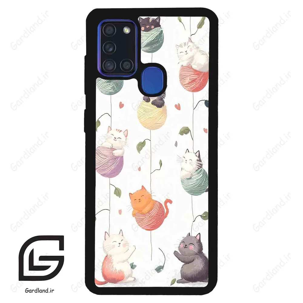 قاب گوشی سامسونگ ای 21 اس (Galaxy A21s ) طرح گربه کد 2633