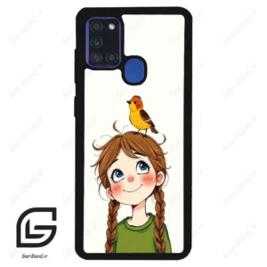 قاب گوشی سامسونگ ای 21 اس (Galaxy A21s ) طرح دختر کد 2640