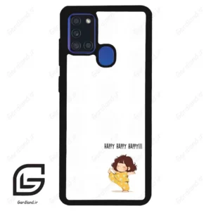 قاب گوشی سامسونگ ای 21 اس (Galaxy A21s ) طرح خوشحال کد 2647