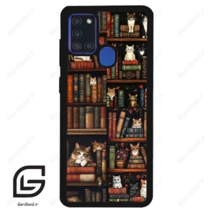 قاب گوشی سامسونگ ای 21 اس (Galaxy A21s ) طرح کتابخانه کد 2675