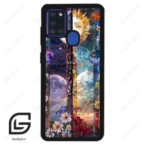 قاب گوشی سامسونگ ای 21 اس (Galaxy A21s ) طرح ماه کد 2695