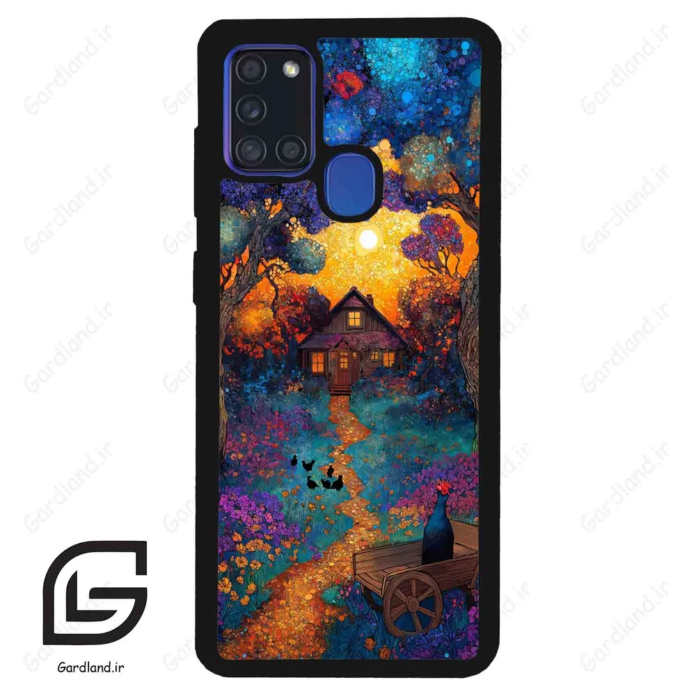 قاب گوشی سامسونگ ای 21 اس (Galaxy A21s ) طرح کلبه کد 2701