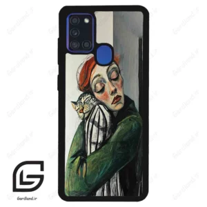 قاب گوشی سامسونگ ای 21 اس (Galaxy A21s ) طرح گربه کد 2709