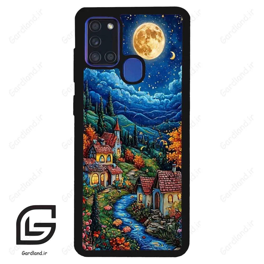 قاب گوشی سامسونگ ای 21 اس (Galaxy A21s ) طرح دهکده کد 2732