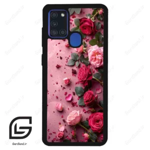 قاب گوشی سامسونگ ای 21 اس (Galaxy A21s ) طرح رز کد 2744